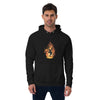 TSFH Icon in Flames Eco Eaglan Hoodie TSFH Icon in Flames Eco Eaglan Hoodie
