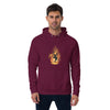 TSFH Icon in Flames Eco Eaglan Hoodie TSFH Icon in Flames Eco Eaglan Hoodie