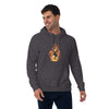 TSFH Icon in Flames Eco Eaglan Hoodie TSFH Icon in Flames Eco Eaglan Hoodie