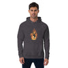 TSFH Icon in Flames Eco Eaglan Hoodie TSFH Icon in Flames Eco Eaglan Hoodie