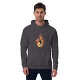 TSFH Icon in Flames Eco Eaglan Hoodie TSFH Icon in Flames Eco Eaglan Hoodie