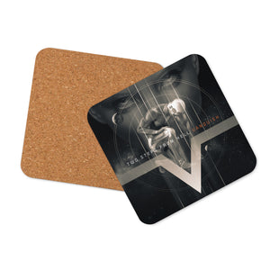 Vanquish Cork-back coaster