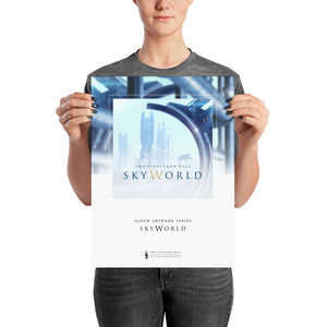 Two Steps From Hell - SkyWorld Poster 12 x 16 Album Artwork Collection