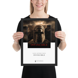 Two Steps From Hell - Invincible Framed Poster 12 x 16 Album Artwork Collection