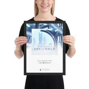 Two Steps From Hell - SkyWorld Framed Poster 12 x 16 Album Artwork Collection