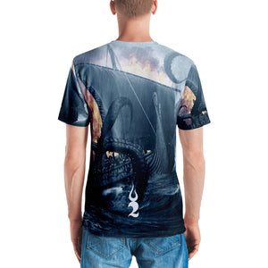 Image Title Unleashed All Over Print Men's T-shirt