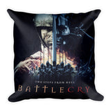 Battlecry Artwork Cushion Two Steps From Hell - Battlecry Artwork Cushion Front