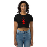 TSFH Red Icon Organic Crop Top TSFH Red Icon Organic Crop Top