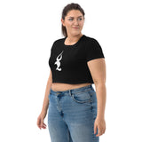 TSFH White Icon Organic Crop Top TSFH White Icon Organic Crop Top