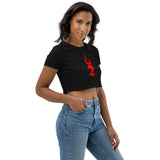 TSFH Red Icon Organic Crop Top TSFH Red Icon Organic Crop Top