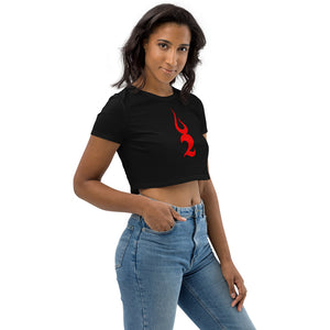 Image Title TSFH Red Icon Organic Crop Top