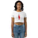 TSFH Red Icon Organic Crop Top TSFH Red Icon Organic Crop Top