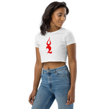 TSFH Red Icon Organic Crop Top TSFH Red Icon Organic Crop Top