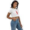 TSFH Red Icon Organic Crop Top TSFH Red Icon Organic Crop Top