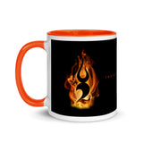 TSFH Icon in Flames Mug TSFH Icon in Flames Mug