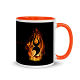TSFH Icon in Flames Mug TSFH Icon in Flames Mug