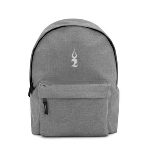 TSFH White Icon Embroidered Backpack