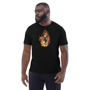 TSFH Icon in Flames Organic Cotton T-Shirt
